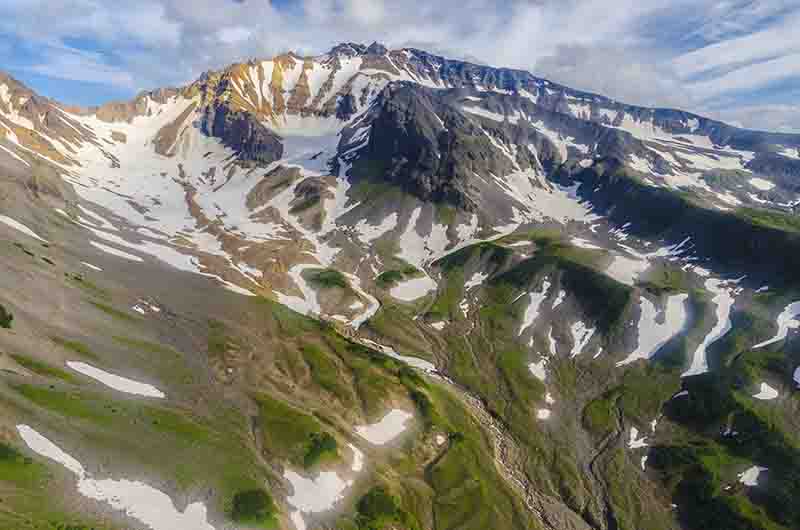 40 - Rusia - Kamchatka - imagenes aereas